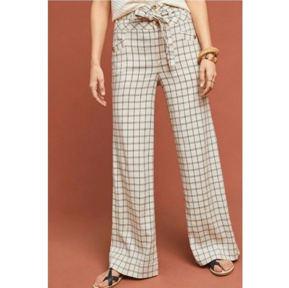 Anthropologie Wide Leg Pants
